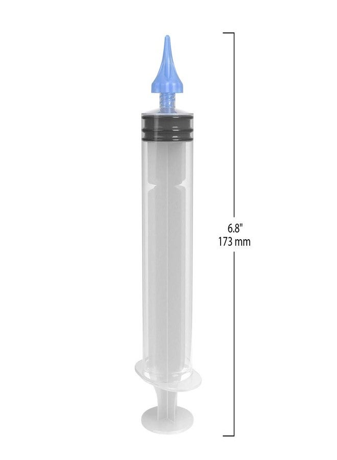 إيزي دوز منظف الأذن وشمع الأذن إيزي دوز، للاستخدام البشري، يتضمن 10 عبوات من المحلول الملحي، محقنة برأس ثلاثي التدفق، آمن ومضاد للبكتيريا، محلول تنظيف الأذن خالٍ من مادة BPA - Image 2